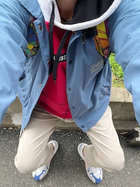 「アイテム（ブルゾン）」を使った、うままさん（メンズ・172cm・50代）の春コーディネート