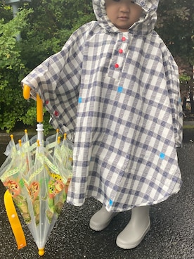「アイテム（レインシューズ）」を使った、ruiさん（キッズ・90cm）の夏コーディネート