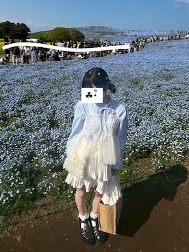 「アイテム（キャミソール）」を使った、ｎａｂｅ ☘︎︎⋆͛さん（レディース・150cm）の春コーディネート
