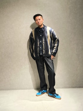 「Thingless（シングレス）のアイテム」を使った、Y-DRAGONさん（メンズ・176cm）の秋コーディネート