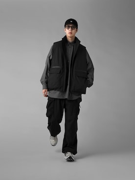 「アイテム（シューズ）」を使った、yugoさん（メンズ・183cm）の秋コーディネート