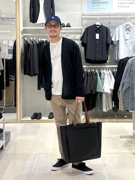 「GLOBAL WORK（グローバルワーク）のアイテム（パンツ）」を使った、ゆーすけさん（メンズ・176cm）の夏コーディネート
