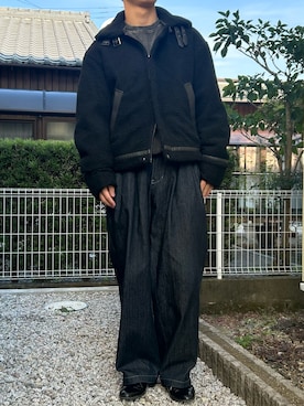 「アイテム（セットアップ）」を使った、dai31さん（メンズ・165cm・20代）の冬コーディネート