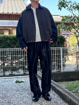 「アイテム（スウェットパンツ）」を使った、dai31さん（メンズ・165cm・20代）の春コーディネート