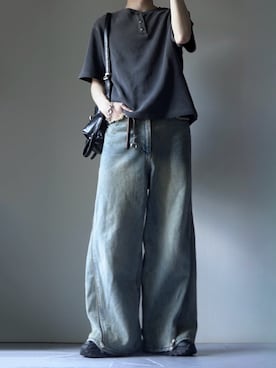 「アイテム（財布/小物）」を使った、つぐ吉さん（メンズ・173cm）の春コーディネート
