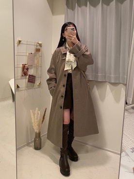 「アイテム（その他ペットグッズ）」を使った、ayachan❀さん（レディース・150cm）の秋コーディネート