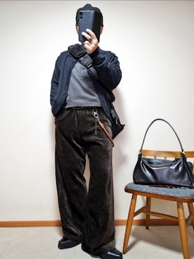 「アイテム（シャツ/ブラウス）」を使った、宣さん（メンズ・168cm・50代）の春コーディネート
