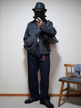「アイテム（ブーツ）」を使った、宣さん（メンズ・168cm・50代）の春コーディネート