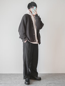 「ASTRONOMY（アストロノミー）のアイテム（トップス）」を使った、まささん（メンズ・178cm・10代）の冬コーディネート