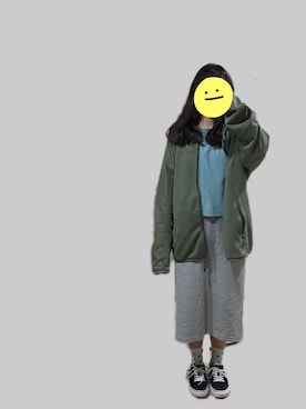 「NIKE（ナイキ）のアイテム（スタジャン）」を使った、セン🇹🇼さん（レディース・154cm）の春コーディネート