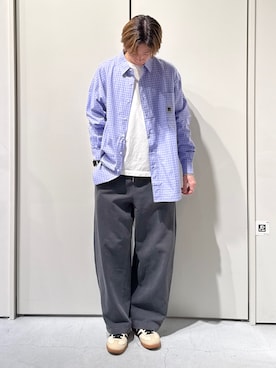 「CIAOPANIC TYPY（チャオパニックティピー）のアイテム（トップス）」を使った、かとしょーさん（メンズ・180cm）の春コーディネート
