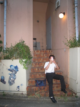 「Dickies（ディッキーズ）のアイテム（パンツ）」を使った、fr4raay1さん（メンズ・173cm）の夏コーディネート