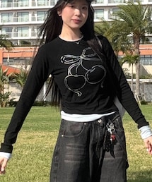 SHEIN | (177502353)(Tシャツ/カットソー)