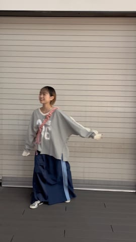 CIAOPANIC TYPYの付け襟を使ったえみきょさんのファッション動画