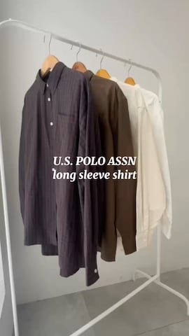 U.S. POLO ASSN.のシャツ/ブラウスを使ったWEGOさんのファッション動画