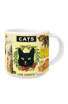 taza cavallini 414 ml cats-9781639474592