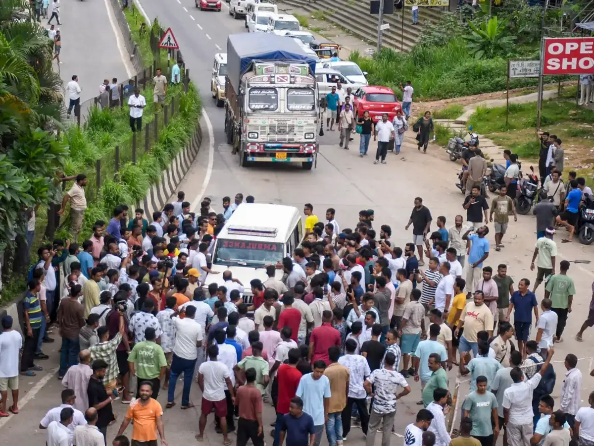 Assam-Meghalaya border tension: RAF, CRPF conduct flag march amid ongoing protests and tourist disruption