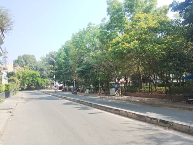 view of a park of Embassy Golf Links Business Park