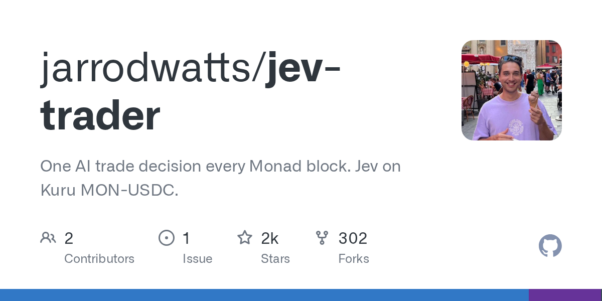 jev-trader project preview
