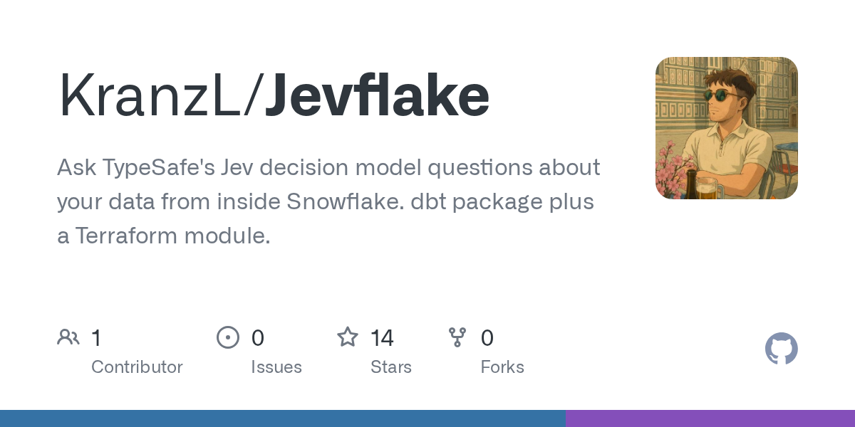 Jevflake project preview