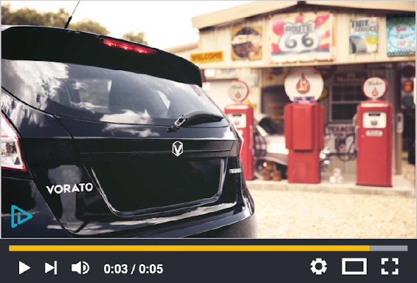 An example of Video Ad Choices
