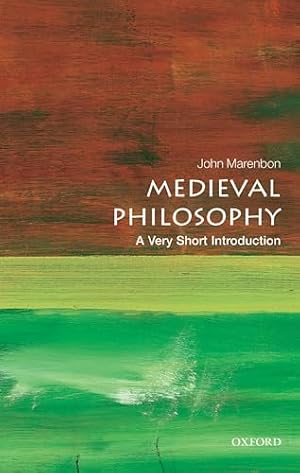 Book cover Medieval Philosophy: A Very Short Introduction