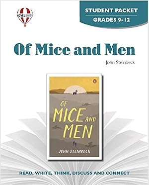 Book cover Of Mice And Men - Student Packet Grades 9 -2