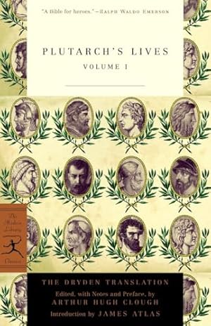 Book cover Plutarch's Lives Volume 1 (Modern Library Classics)
