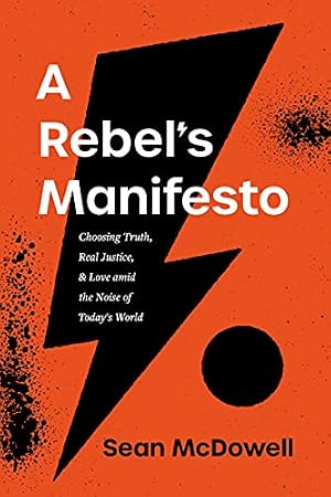 Book cover A Rebel's Manifesto: Choosing Truth, Real Justice, and Love amid the Noise of Today's World