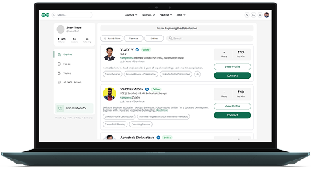 GFG Connect Mentorship