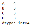 Pandas DataFrame nunique()