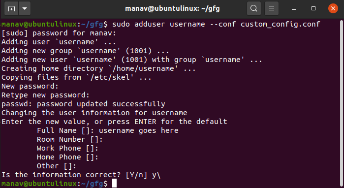 To-add-a-new-user-with-a-different-configuration-file
