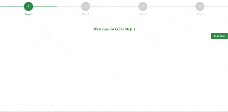 Multi Step Progress Bar