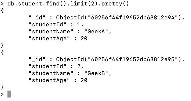 cursor limit