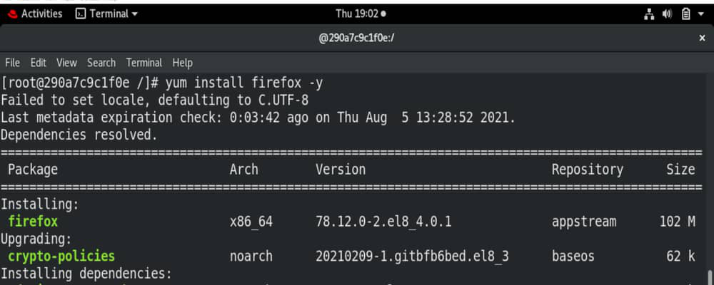 Install the Firefox GUI Softwares