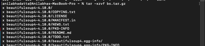 How to Install BeautifulSoup in Python on MacOS