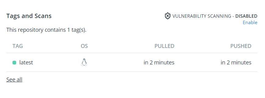 repository in docker hub