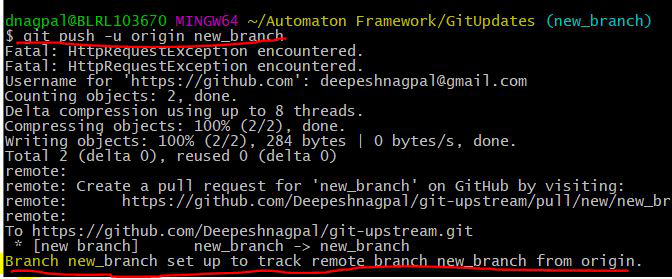 use-set-upstream-command