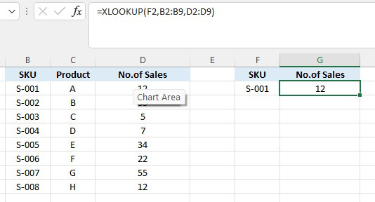 Xlookup-function