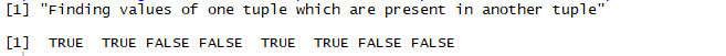 Tuple in R Programming