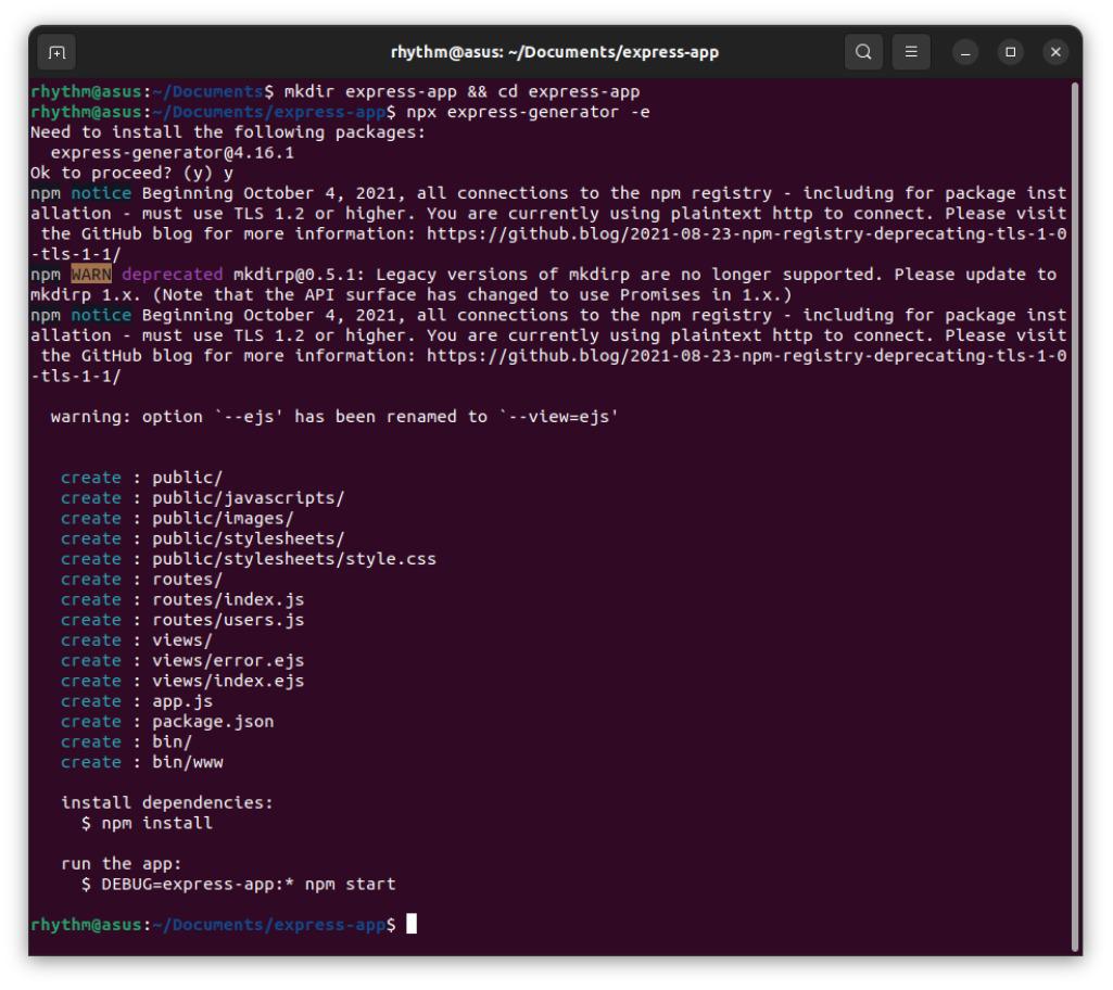 Docker build Image
