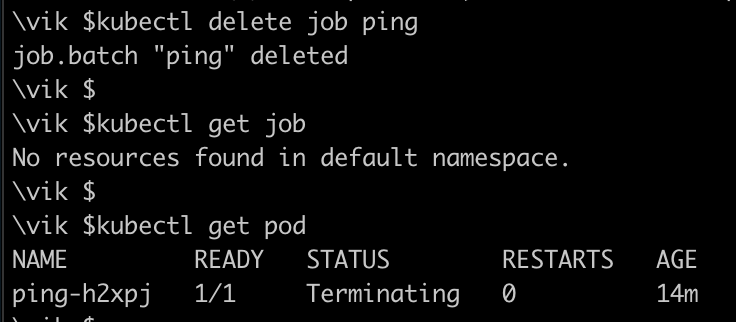 Delete Job