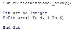 Array-variable-declared