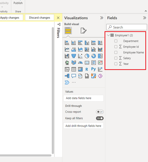 Power BI - How to Create a Stacked Area Chart