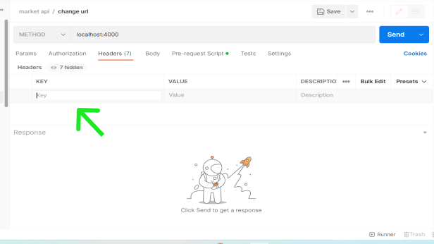 Provide Headers(Postman)