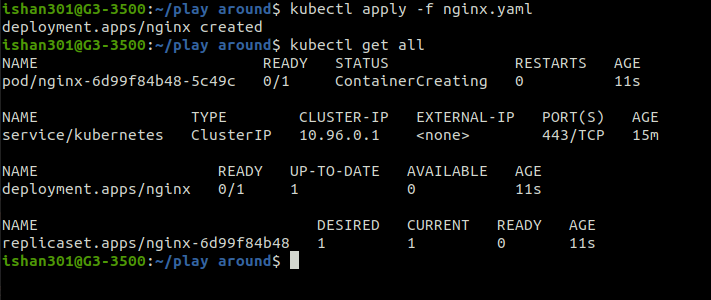 kubectl apply