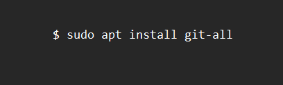 Using-apt-to-install-git