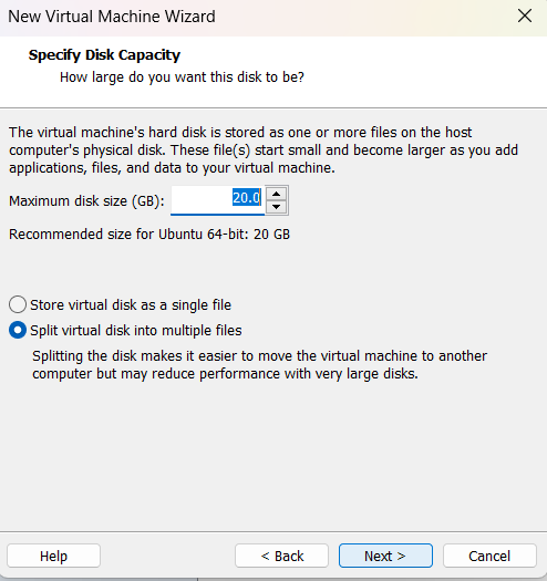 Specifying-disk-size