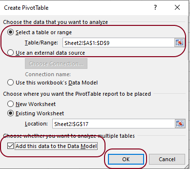 Creating-PivotTable