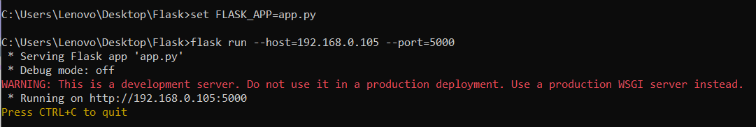 development-server